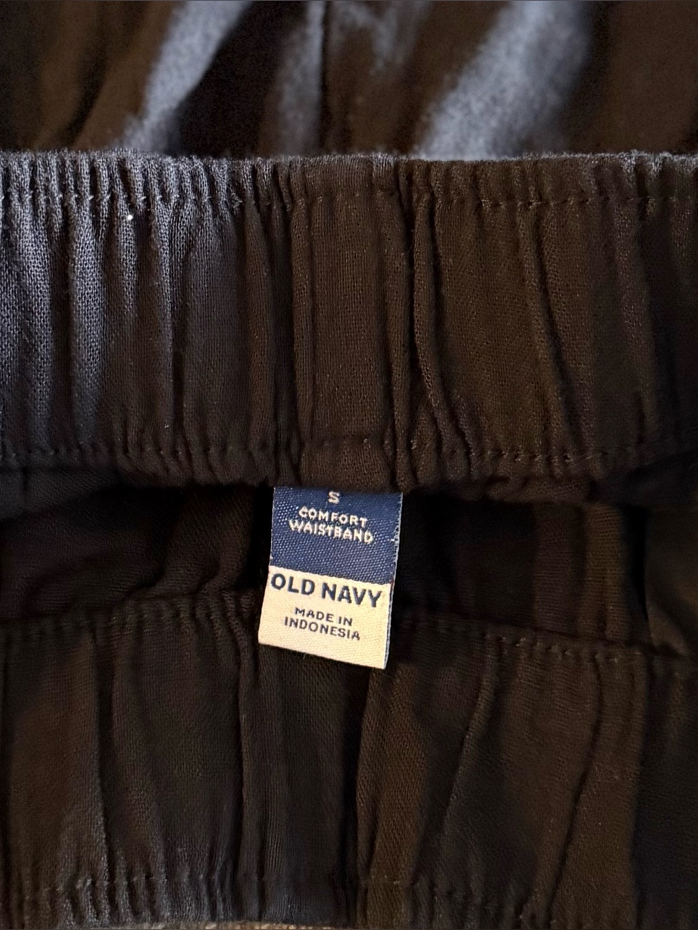 ☀️ Summer Sale! Old Navy Linen Shorts With Elastic-Waist In Black - Picture 3 of 3